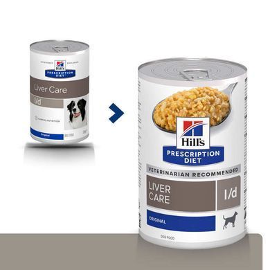 Hill's (Хіллс) Wet PD Canine l/d Liver Care - Консервований корм-дієта для собак при захворюванні печінки, 370 г