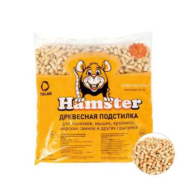 Collar (Коллар) Hamster Вкусняшка - Гранульована натуральна підстилка з вітамінною добавкою для гризунів 800 г