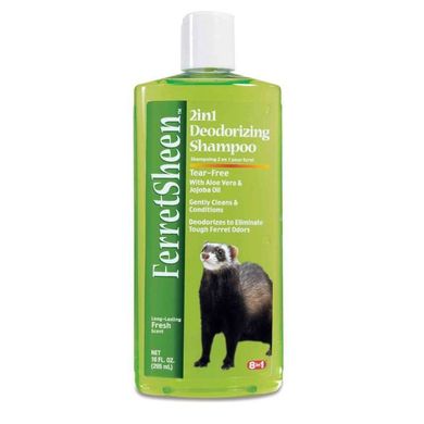 8in1 (8в1) Ferretsheen 2in1 Deodorizing Shampoo - Шампунь для тхорів 2в1 дезодоруючий 295 мл