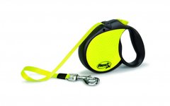 Flexi Neon L (лента 5м) - поводок-рулетка для собак весом до 50 кг