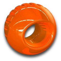 Bionic (Бионик) Opaque Ball – Игрушка суперпрочная Опак Болл с нишей для лакомств для собак 7 см Оранжевый