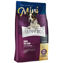 Happy Dog (Хеппи Дог) Mini Irland - Сухой корм с кроликом и лососем для собак мелких пород 300 г