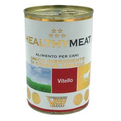 Healthy (Хелсі) Meat - Консервований корм з телятиною для собак (паштет) 400 г