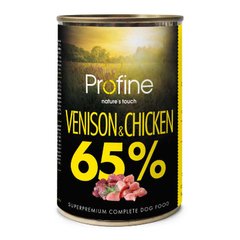 Profine (Профайн) Dog Venison&Chicken - Влажный корм для собак с олениной и курицей 400 г