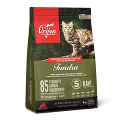 Orijen (Ориджен) Tundra Cat - Сухой корм с мясом дичи, рыбы и птицы для котов на всех стадиях жизни 340 г
