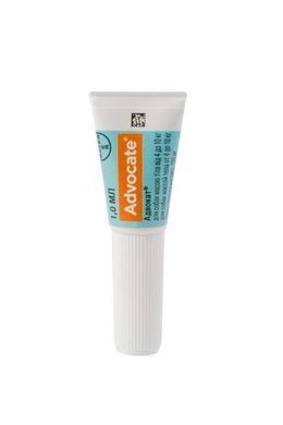 Advocate (Адвокат) by Bayer Animal - Противопаразитарные капли для собак от блох, вшей, клещей, гельминтов (1 пипетка) менее 4 кг