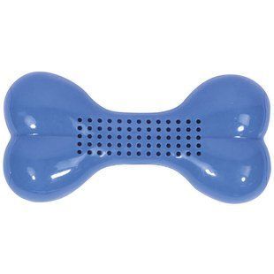 M-Pets (М-Петс) Bone - Охлаждающая игрушка Косточка для собак, Синий, 16.3x7.8x3.7 см