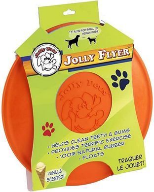 Jolly Pets (Джоллі Петс) FLYER - Іграшка Флаєр для собак, Блакитний, 19 см
