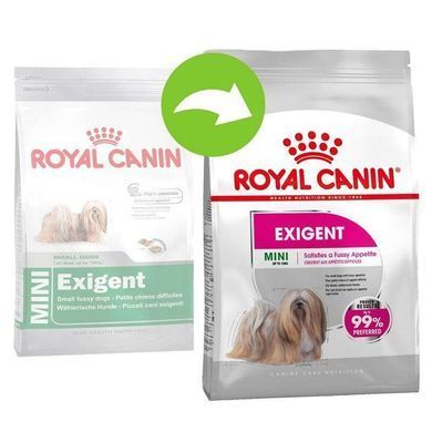 Royal Canin (Роял Канин) Mini Exigent - Сухой корм с мясом птицы для собак, привередливых к питанию, 3 кг