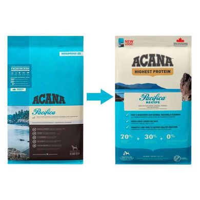 Acana (Акана) Pacifica Recipe Dog - Сухий корм з рибою для собак всіх порід і вікових груп 11,4 кг