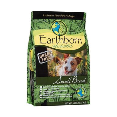 Earthborn Holistic (Эрсборн Холистик) Dog Small Breed - Сухой беззерновий корм с курицей и белой рыбой для взрослых собак мелких пород 2,27 кг