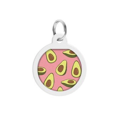 Collar (Коллар) WAUDOG Smart ID - Адресник для собак с QR паспортом 25 мм Разноцветный