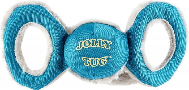 Jolly Pets (Джолли Пэтс) TUG-A-MAL Elephant Dog Toy - Игрушка-пищалка Слон для перетягивания 12х25х7 см