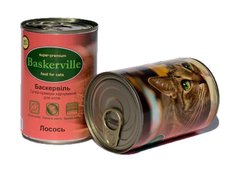 Baskerville (Баскервиль) Консервы для котов с лососем 400 г