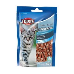 Trixie (Трикси) Trainer Snack Mini Nuggets - Лакомство с тунцом и птицей для котов 50 г