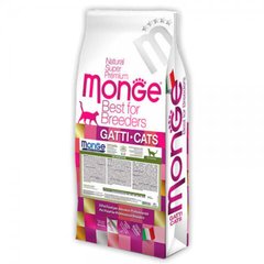 Monge (Монж) Cat Sensitive - Сухой корм корм для кошек с чувствительным пищеварением 10 кг