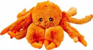 Jolly Pets (Джоллі Петс) TUG-A-MAL Crab Dog Toy - Іграшка-пискавка Краб для перетягування D 7-12 см, H 25 см