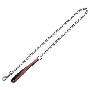 Karlie-Flamingo (Карлі-Фламінго) CHAINLEAD SOFT GRIP - Ланцюг повідець з нейлонової ручкою для собак 0,4x120 см Червоний