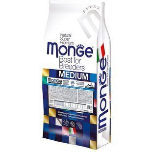 Monge (Монж) Natural Superpremium Dog Medium Puppy & Junior - Сухой корм с курицей для щенков средних пород 800 г