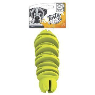 M-Pets (М-Петс) Dog Toys Venus &ndash; Іграшка-диспенсер для ласощів Венера для собак, Зелений, 14,7х6,0 см