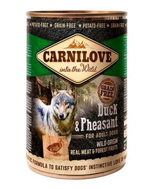 Carnilove (Карнилав) Duck & Pheasant for Adult Dogs - Консервы с уткой и фазаном для взрослых собак 400 г
