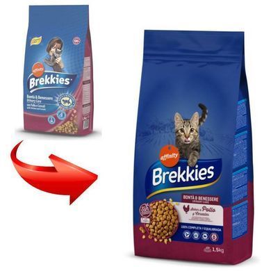 Brekkies (Брекис) (Бреккис) Cat Urinary Care - Сухой корм на основе мяса и овощей для профилактики мочекаменной болезни у котов и кошек, 20 кг