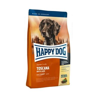 Happy Dog (Хеппі Дог) Supreme Sensible Toscana - Сухий корм для дорослих собак з качкою і лососем 12,5 кг