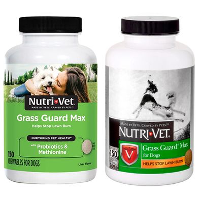 Nutri-Vet (Нутрі-Вет) Grass Guard Max - Добавка для собак від випалювання газону 150 шт.