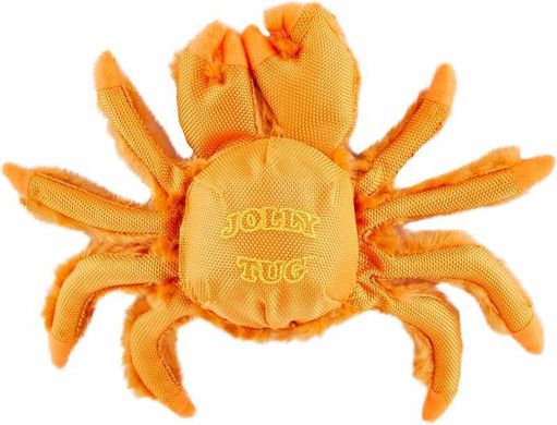Jolly Pets (Джолли Пэтс) TUG-A-MAL Crab Dog Toy - Игрушка-пищалка Краб для перетягивания D 7-12 см, H 25 см