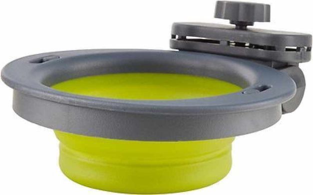 Dexas (Дексас) Collapsible Kennel Bowl - Складная миска с креплением для клетки для собак и кошек 240 мл Голубой