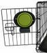 Dexas (Дексас) Collapsible Kennel Bowl - Складная миска с креплением для клетки для собак и кошек 240 мл Голубой