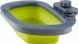 Dexas (Дексас) Collapsible Kennel Bowl - Складная миска с креплением для клетки для собак и кошек 240 мл Голубой