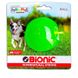 Bionic (Біонік) Opaque Ball – Іграшка суперміцна Опак Бол з нішею для ласощів для собак 7 см Зелений