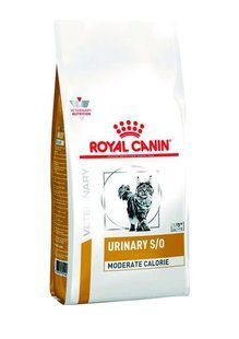 Royal Canin (Роял Канин) Urinary S/O Moderate calorie - Ветеринарная диета для стерилизованных котов при заболеваниях нижних мочевыводящих путей, 400 г