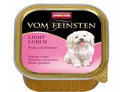 Animonda (Анимонда) Vom Feinsten Light Lunch - Консервированный корм в виде паштета с индейкой и ветчиной для взрослых собак 150 г