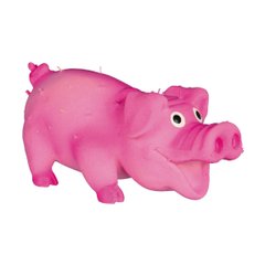 Trixie (Трикси) Bristle Pig - Игрушка Свинка со щетиной для собак, с пищалкой 10 см