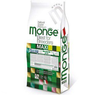 Monge (Монж) Natural Superpremium Maxi Adult - Сухой корм для взрослых собак крупных пород с курицей и рисом 3 кг