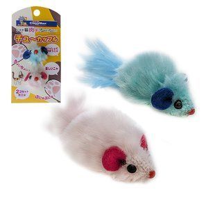 CattyMan (Кэттимен) Mouse Toys - игрушка для кошек, плюшевые мышки, 2 шт