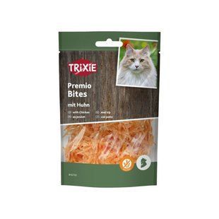 Trixie (Тріксі) PREMIO Chicken Filet Bites - Ласощі філе куряче сушене для кішок 50 г