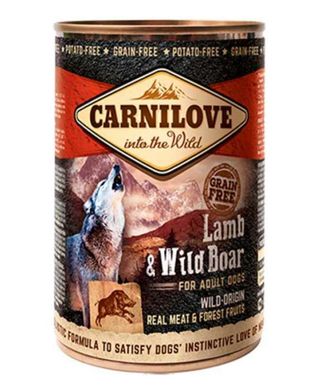 Carnilove (Карнілав) Lamb & Wild Boar for Adult Dogs - Консерви з ягням і кабаном для дорослих собак 400 г