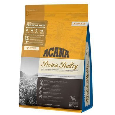 Acana (Акана) Prairie Poultry Recipe - Сухой корм с курицей для собак всех пород на всех стадиях жизни 340 г