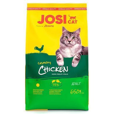 JosiDog (ЙозиДог) by Josera Crunchy Chicken - Сухой корм с нежным мясом домашней птицы для котов, 1,9 кг