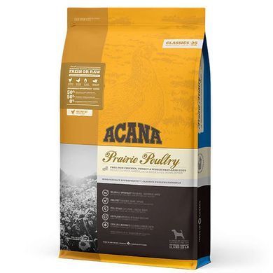 Acana (Акана) Prairie Poultry Recipe - Сухой корм с курицей для собак всех пород на всех стадиях жизни 340 г