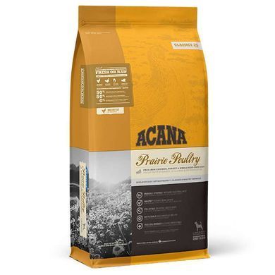 Acana (Акана) Prairie Poultry Recipe - Сухой корм с курицей для собак всех пород на всех стадиях жизни 340 г