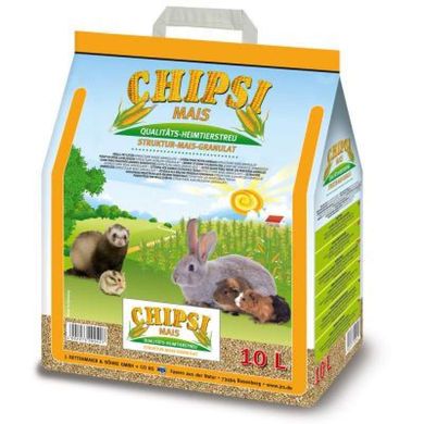 CHIPSI (Чіпсі) MAIS - Наповнювач кукурудзяний для гризунів 10л/4,6кг