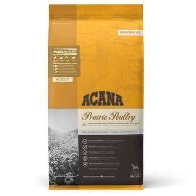 Acana (Акана) Prairie Poultry Recipe - Сухой корм с курицей для собак всех пород на всех стадиях жизни 340 г