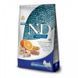 Farmina (Фармина) N&D Ocean Cod, Spelt, Oats & Orange Adult Mini &ndash; Низкозерновой сухой корм с треской и апельсином для взрослых собак мелких пород, 7 кг+ Ласощі M-Pets Fish 80 г