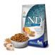 Farmina (Фармина) N&D Ocean Cod, Spelt, Oats & Orange Adult Mini &ndash; Низкозерновой сухой корм с треской и апельсином для взрослых собак мелких пород, 7 кг+ Ласощі M-Pets Fish 80 г